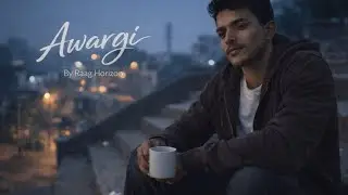 Awargi - Lyrical video By Official R-HRZ 