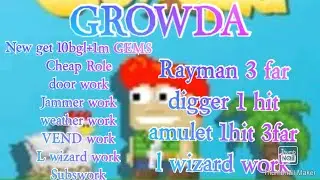 NEW GROWTOPIA PRIVATE SERVER (GROWDA) NEW GET 10BGL+1M GEMS