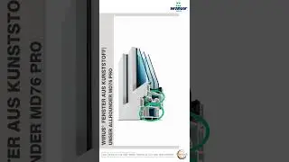 WIRUS&reg; FENSTER AUS KUNSTSTOFF | UNSER ALLROUNDER MD76 PRO #fenster #sanierung #neubau  #wirus
