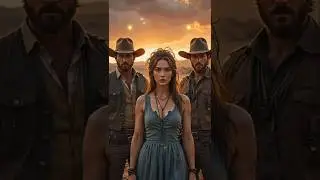 She Was Dragged Across the Dust&mdash;Until a Cowboy Stood Between Them and Her