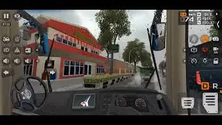 Bus simulator game play video