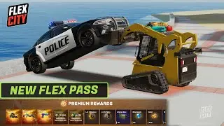 🔥Unlocked BULLDOZER! New Flex Pass &ldquo;Under Construction&rdquo; Is CRAZY! #flexcity #openworld