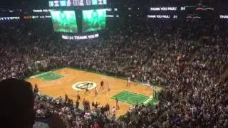 Paul Pierce Hits shot to end his final game in Boston