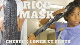 MASQUE MONDAY - CRÈME DE RIZ POUR DES CHEVEUX LONGS !