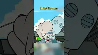 Robot and Puppy: Reunion and Farewell after Missing#animation #friendship #animated