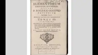 Roger Boscovich, the eighteenth-century polymath