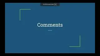 Comments in Python