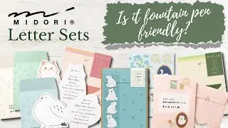 Midori Letter Set - Is the paper fountain pen friendly?