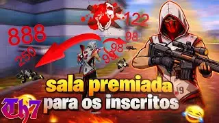 SALA PREMIADA💎 GRÁTIS COM O MOBILADOR MAIS HUMILDE DO FREE FIRE🏆