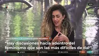 Paula Puebla habla sobre “El cuerpo es quien recuerda”, su última novela