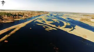 Narew z lotu ptaka | Dolina Narwi | Łomża | Ziemia łomżyńska | 4K |Z dronem na historycznym Mazowszu