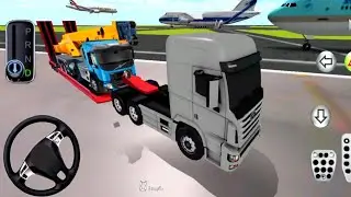 Heavy Volvo Carne Truck Transporter Trailer Truck - 3D Driving Class 2025 - Android Truck Gameplay
