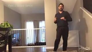 Salsa lesson #4/clase de salsa (Espa&ntilde;ol-English) Paso a paso dance