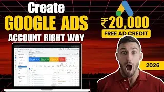 Create A Google Ads Account In 10 Mins | Google Ads Account Kaise Banaye | Google Ads Course Part #1