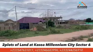 Land4Sale 04: 2plots of Land for sale at Kasoa Millennium Sector 6