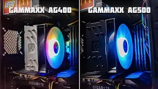 Deepcool Gammaxx AG400 VS Gammaxx AG500 Cooler | i5 12400F