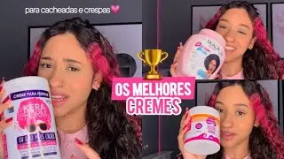 CREMES PARA CABELO CACHEADO | Os 5 melhores