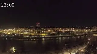 Spring Equinox - 24h Time Lapse - Stockholm