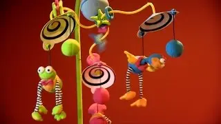 10 HOURS help baby fall asleep - Baby Mobile Soft Lullaby Piano Music