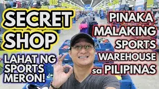 SECRET SHOP PINAKA MALAKING BODEGA NG SPORTS WAREHOUSE SA PILIPINAS! LHAT NG SPORTS NAND2! DECATHLON