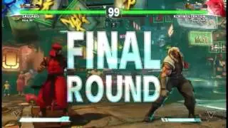 STREET FIGHTER V: SAULABIS (RASHID) VS INFILTRATION (NASH)
