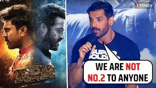 WOW! John Abraham's EPIC reaction on CLASH with 'RRR' | Attack Trailer Launch