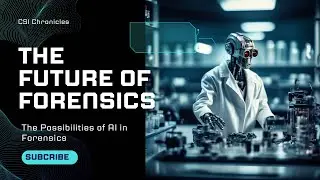 The FUTURE of FORENSICS || The Role of AI and MACHINE LEARNING in Forensic Science.