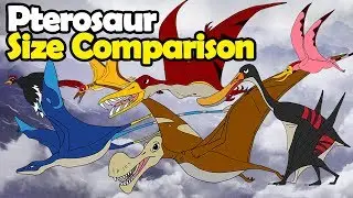pterosaur size comparison