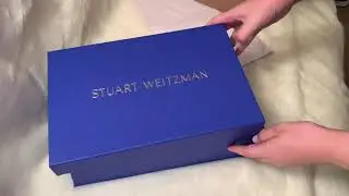 Unboxing of Stuart Weitzman Aleena Sandals