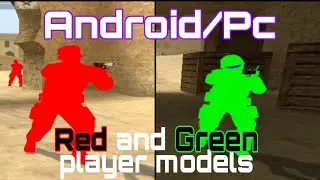 Red and Green player models for CSS