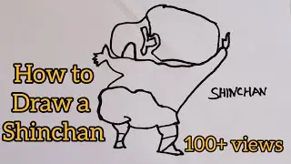 HOW TO DRAW A SHINCHAN 🤔/ PART 9 / MK DRAWING/