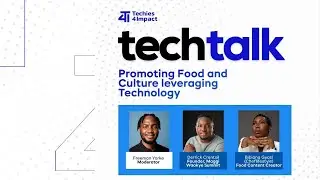 Techtalk - Promoting Food and Culture leveraging Technology