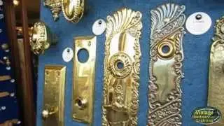 Antique Door Plates and Antique Door Hardware