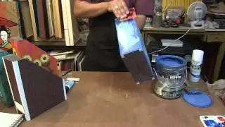 Painting Technique to Use on a Cardboard Magazine Holder : Painting Techniques