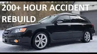 Accident Repair - BP Subaru Legacy Wagon - Start To Finish