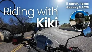 POV Motorcycle Ride for Coffee in Austin, Texas | BMW F650 GS | Relaxing Motovlog Experience