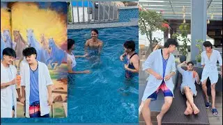 Swimming pool mey kya hogaya 😅😂 #aayuujanta #aayoushsingthakuri #avishekkhadka #familyvlog #fypシ