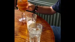 Drinking a 