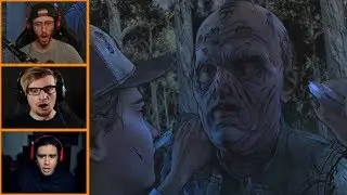 Let's Players Reaction To Getting Rescued By James | The Walking Dead: The Final Season