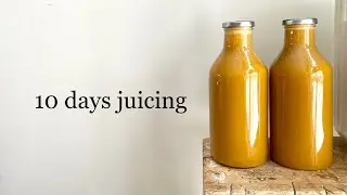 10 days juicing | Juice cleanse | Juice fast |results, thoughts, cravings | quit coffee