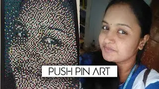 Push Pin Art | Push Pin Project | Image Pixels in Photoshop | Builtin Board Art