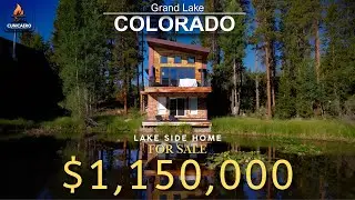 Luxury Cabin on the Water &ndash; $1.15M Grand Lake, Colorado (4K Drone Tour)