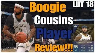 LUT 18 TOTW Demarcus Cousins Player Review!!!Nba Live 18 Gameplay!!!