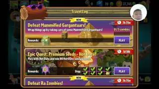 M&agrave;n cuối Premium Plant Quest: Hot Date - PvZ 2 #7 - Lv. 8, mở Premium Pin&atilde;ta khi&ecirc;ng qu&agrave; đỉnh