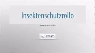 Insektenschutzrollos montieren