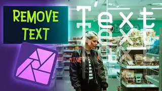 How to Remove Text from an Image in Affinity Photo V2