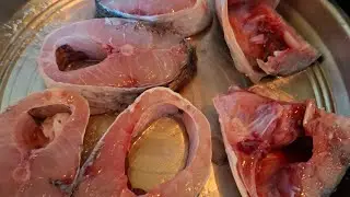 Assamese style Fish curry Full recipe 🐟🐟🍛🍛🍛..... Fresh Whole Rohu FishFresh Rohu Fish fry 😋