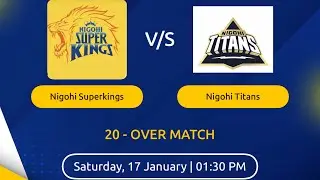 Nigohi Superkings vs Nigohi Titans live cricket match | Nigohi Premier League NPL-10 live - NPL Gro