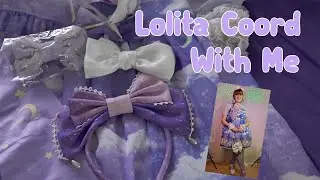 Coord Along With Me - A Purple Lolita Outfit