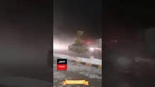 Torrential rain and heavy hail in Islamabad, weather turned cold #JRFPNews #Islamabad #HeavyRain